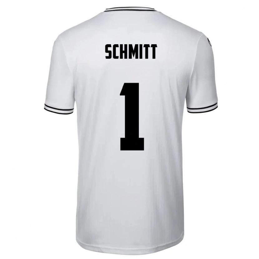 Danxen Herren Max Schmitt #1 Weiß Schwarz Heimtrikot Trikot 2025/26 T-Shirt Österreich