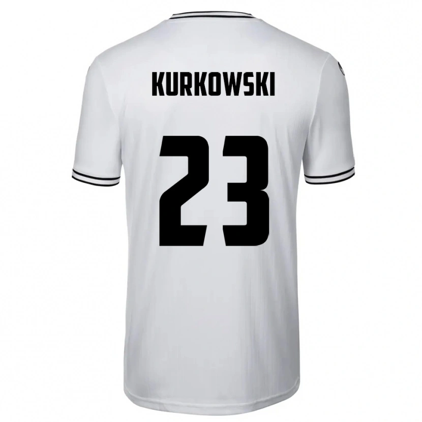 Danxen Herren Hannes Kurkowski #23 Weiß Schwarz Heimtrikot Trikot 2025/26 T-Shirt Österreich