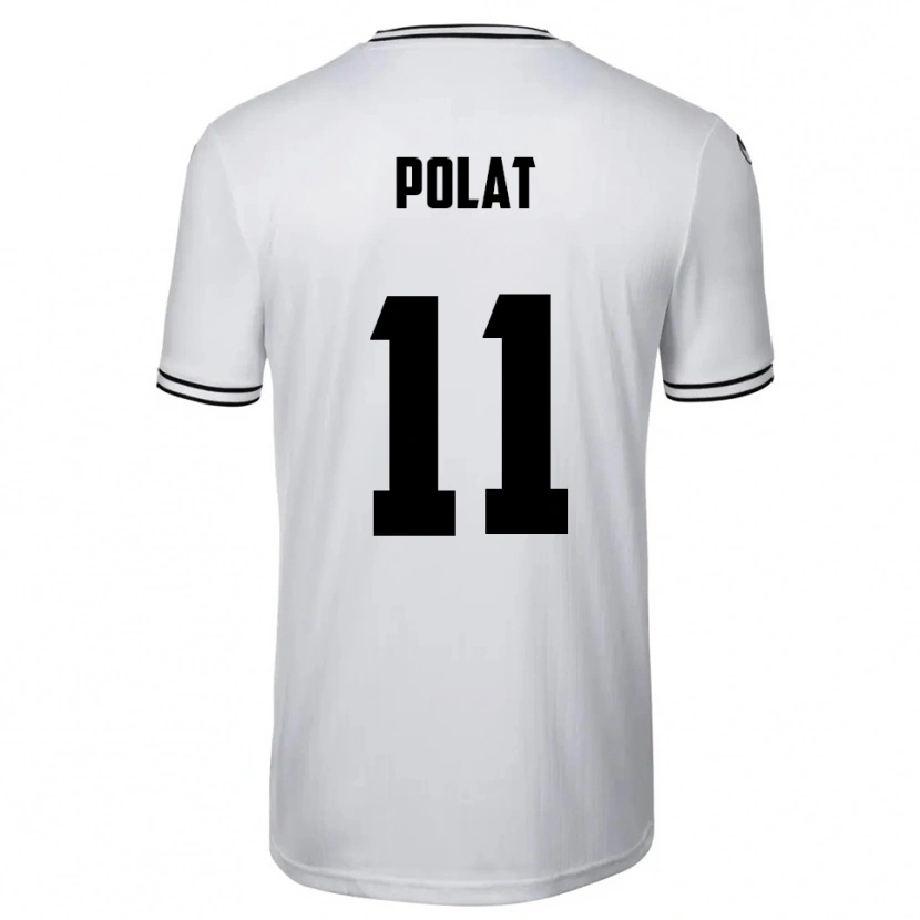 Danxen Herren Yalcin Polat #11 Weiß Schwarz Heimtrikot Trikot 2025/26 T-Shirt Österreich