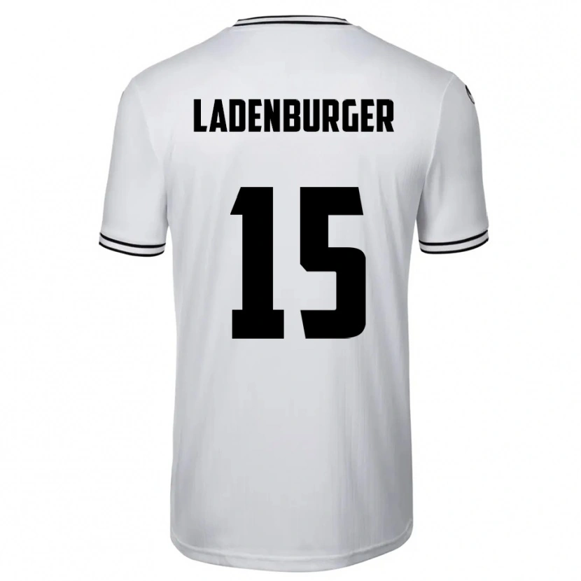Danxen Herren Linus Ladenburger #15 Weiß Schwarz Heimtrikot Trikot 2025/26 T-Shirt Österreich