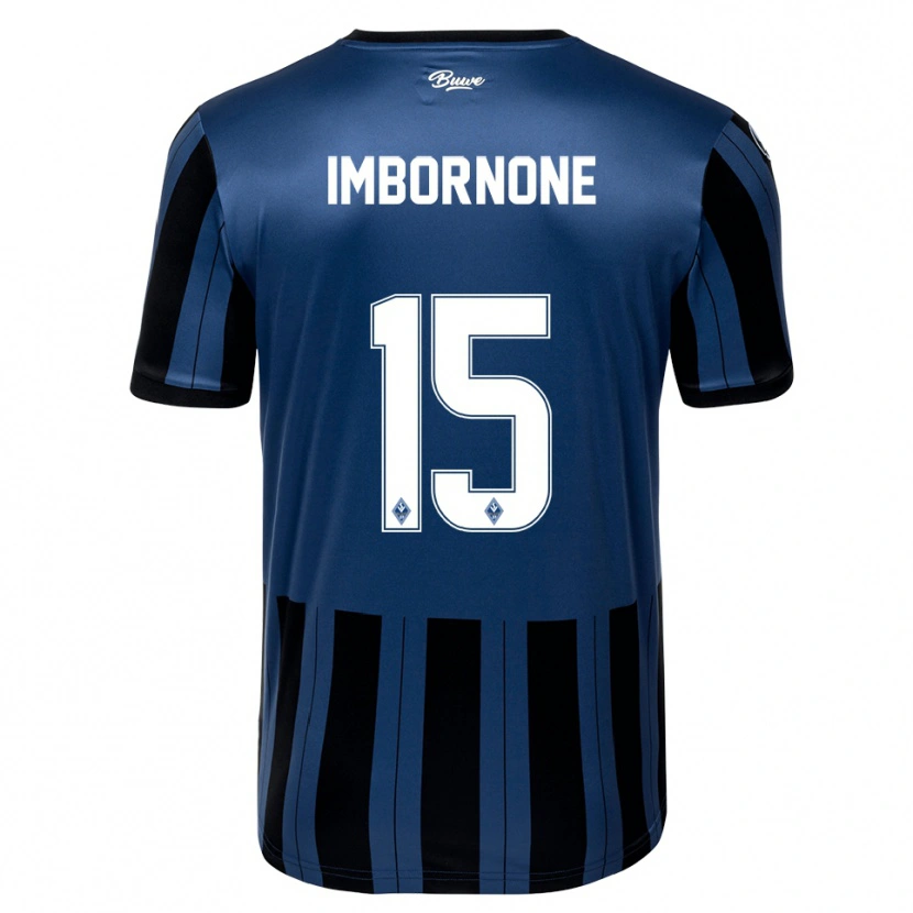 Danxen Herren Fabio Imbornone #15 Blau Grau Schwarz Heimtrikot Trikot 2025/26 T-Shirt Österreich