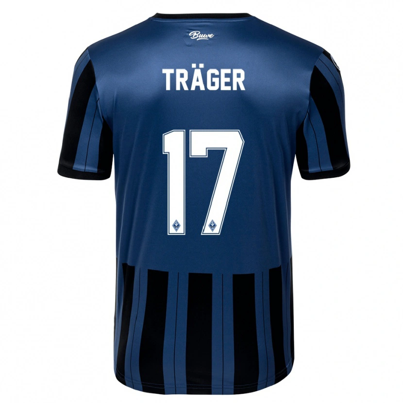 Danxen Herren Mika Träger #17 Blau Grau Schwarz Heimtrikot Trikot 2025/26 T-Shirt Österreich