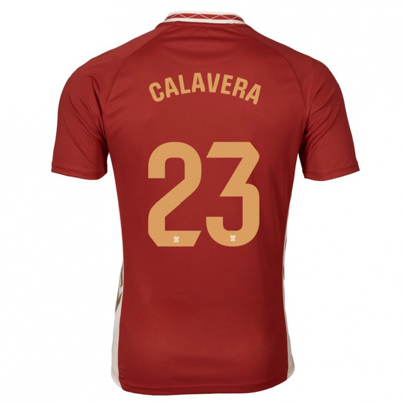 Danxen Herren Josep Calavera #23 Burgunder Gold Auswärtstrikot Trikot 2025/26 T-Shirt Österreich