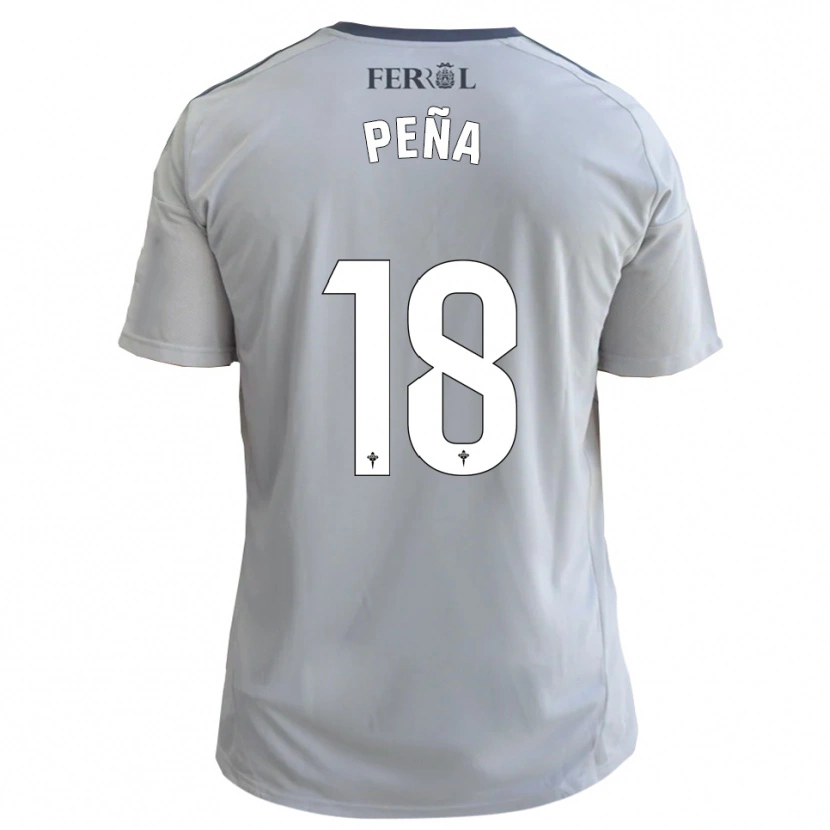 Danxen Herren Álvaro Peña #18 Grau Silber Auswärtstrikot Trikot 2025/26 T-Shirt Österreich
