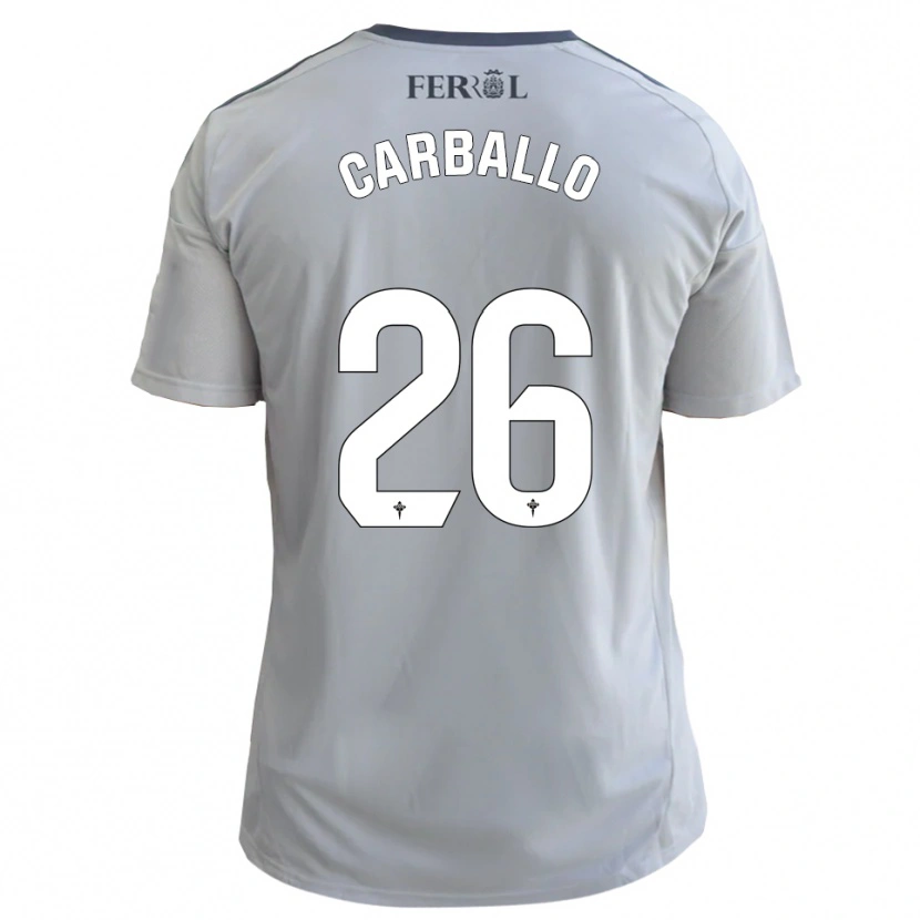Danxen Herren David Carballo #26 Grau Silber Auswärtstrikot Trikot 2025/26 T-Shirt Österreich