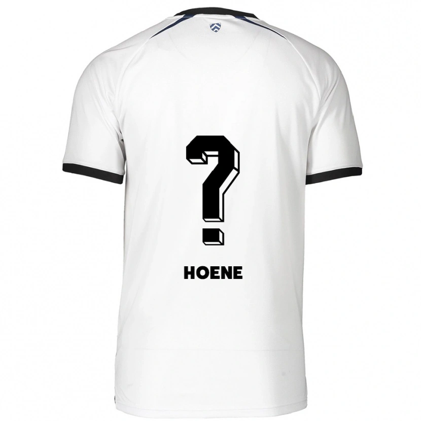 Danxen Herren Daniel-Mathis Hoene #0 Weiß Schwarz Auswärtstrikot Trikot 2025/26 T-Shirt Österreich