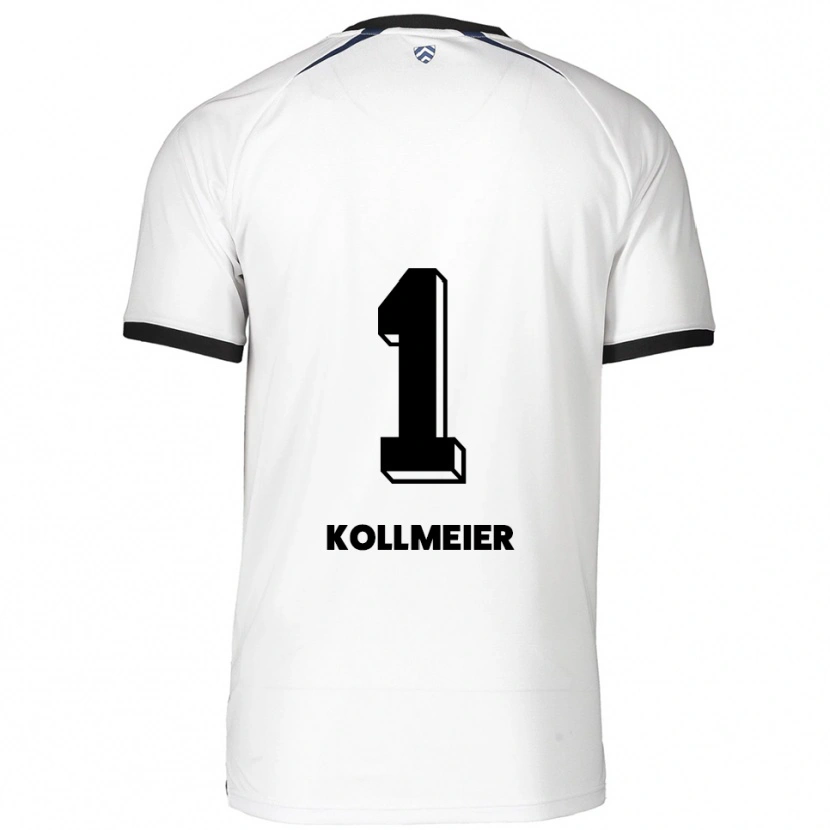Danxen Herren Anton Kollmeier #1 Weiß Schwarz Auswärtstrikot Trikot 2025/26 T-Shirt Österreich