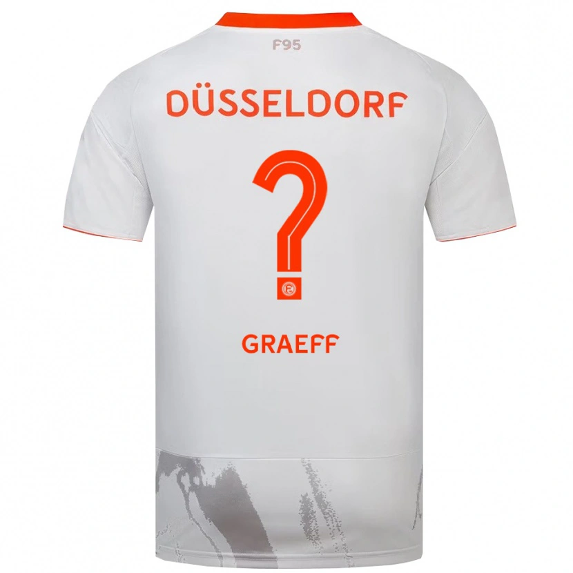 Danxen Herren Jamain Graeff #0 Weiß Orange Auswärtstrikot Trikot 2025/26 T-Shirt Österreich