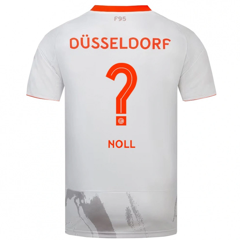 Danxen Herren Linda Noll #0 Weiß Orange Auswärtstrikot Trikot 2025/26 T-Shirt Österreich