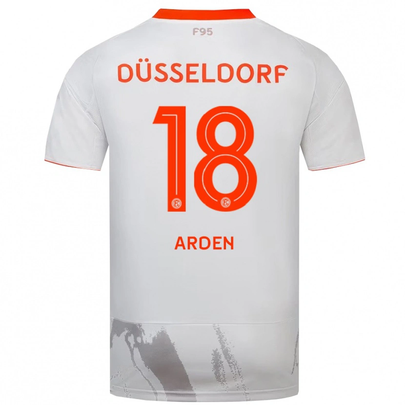 Danxen Herren Elias Arden #18 Weiß Orange Auswärtstrikot Trikot 2025/26 T-Shirt Österreich
