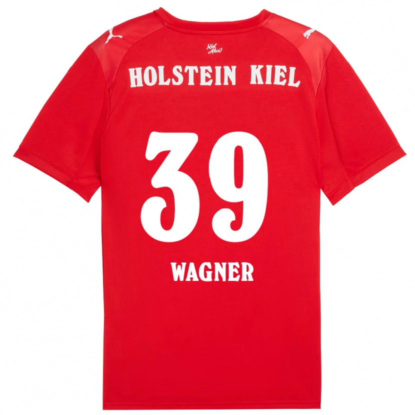 Danxen Herren Robert Wagner #39 Rot Blau Auswärtstrikot Trikot 2025/26 T-Shirt Österreich