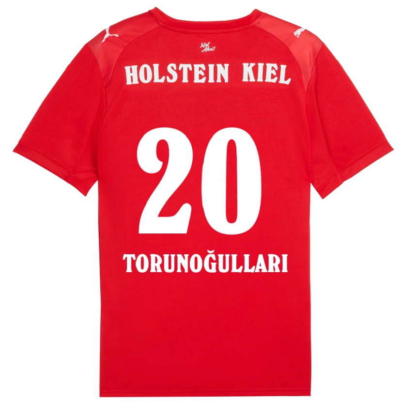 Danxen Herren Emin Torunoğulları #20 Rot Blau Auswärtstrikot Trikot 2025/26 T-Shirt Österreich