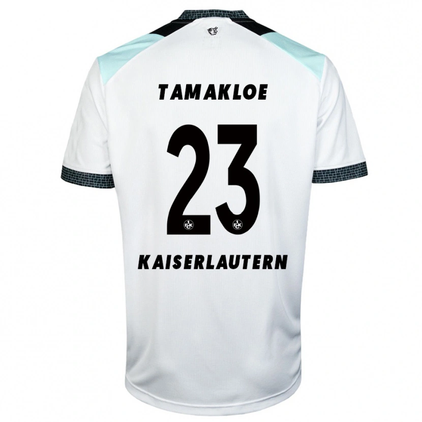 Danxen Herren Newton Tamakloe #23 Weiß Schwarz Auswärtstrikot Trikot 2025/26 T-Shirt Österreich