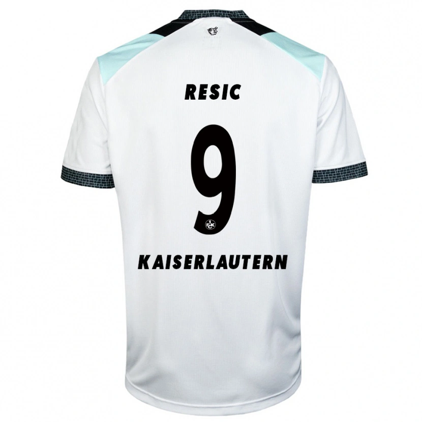 Danxen Herren Dzenan Resic #9 Weiß Schwarz Auswärtstrikot Trikot 2025/26 T-Shirt Österreich