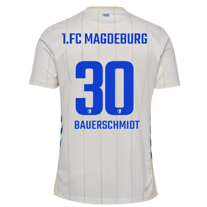 Danxen Herren Maja Bauerschmidt #30 Weiß Blau Auswärtstrikot Trikot 2025/26 T-Shirt Österreich