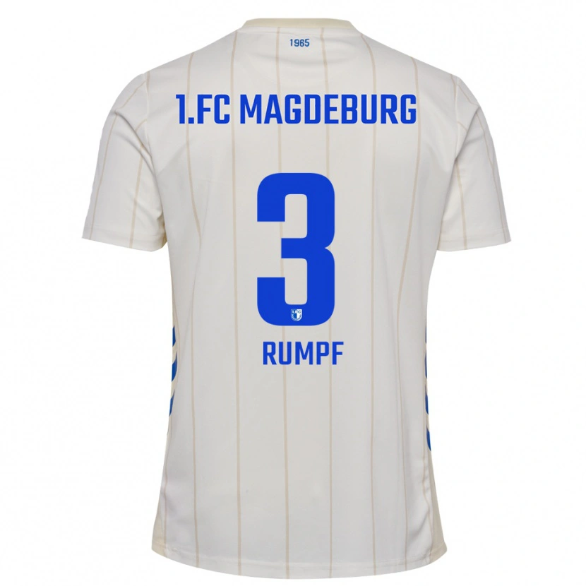 Danxen Herren Mathilda Rumpf #3 Weiß Blau Auswärtstrikot Trikot 2025/26 T-Shirt Österreich