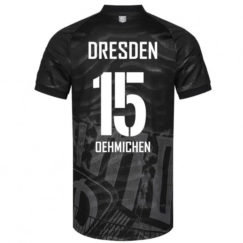 Danxen Herren Julius Oehmichen #15 Schwarz Grau Auswärtstrikot Trikot 2025/26 T-Shirt Österreich