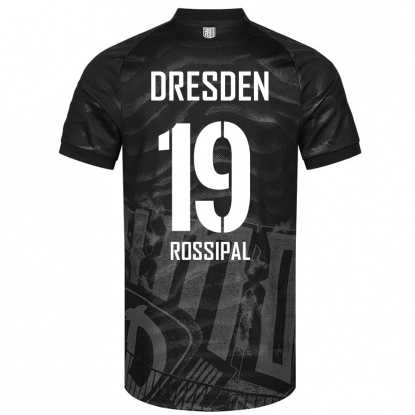 Danxen Herren Alexander Rossipal #19 Schwarz Grau Auswärtstrikot Trikot 2025/26 T-Shirt Österreich