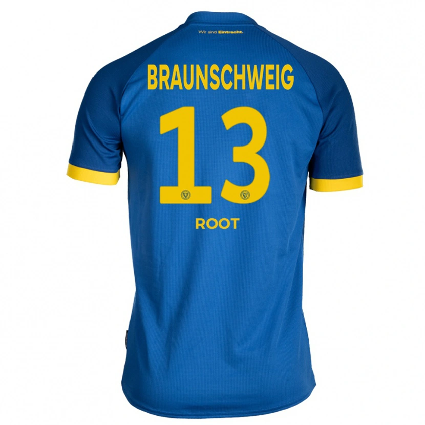 Danxen Herren Maxim Root #13 Königsblau Gelb Auswärtstrikot Trikot 2025/26 T-Shirt Österreich