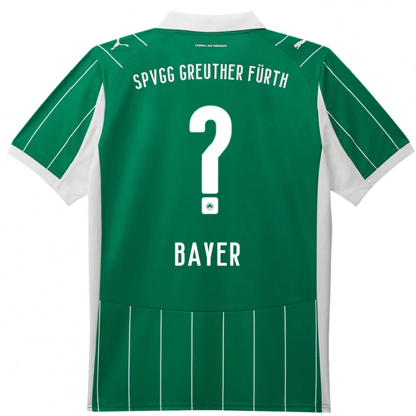 Danxen Herren Lisa Bayer #0 Grün Weiß Auswärtstrikot Trikot 2025/26 T-Shirt Österreich