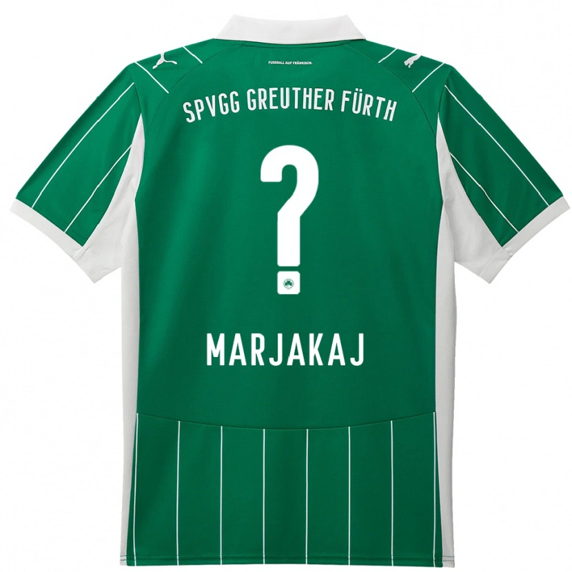 Danxen Herren Sabina Marjakaj #0 Grün Weiß Auswärtstrikot Trikot 2025/26 T-Shirt Österreich