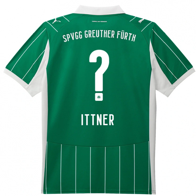 Danxen Herren Jasmin Ittner #0 Grün Weiß Auswärtstrikot Trikot 2025/26 T-Shirt Österreich