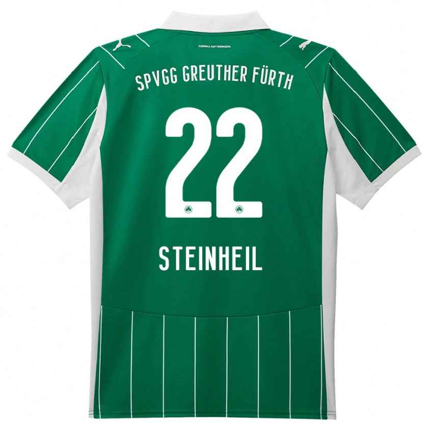 Danxen Herren Melvin Steinheil #22 Grün Weiß Auswärtstrikot Trikot 2025/26 T-Shirt Österreich