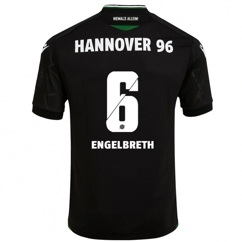 Danxen Herren Noah Engelbreth #6 Schwarz Grün Auswärtstrikot Trikot 2025/26 T-Shirt Österreich