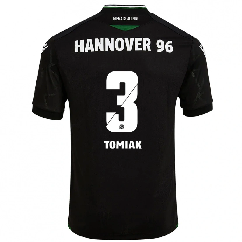 Danxen Herren Boris Tomiak #3 Schwarz Grün Auswärtstrikot Trikot 2025/26 T-Shirt Österreich