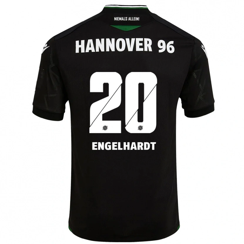 Danxen Herren Saskia Engelhardt #20 Schwarz Grün Auswärtstrikot Trikot 2025/26 T-Shirt Österreich