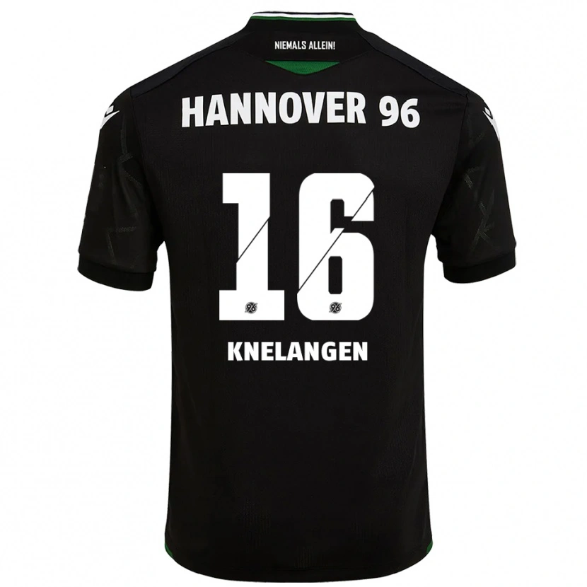 Danxen Herren Luka Knelangen #16 Schwarz Grün Auswärtstrikot Trikot 2025/26 T-Shirt Österreich