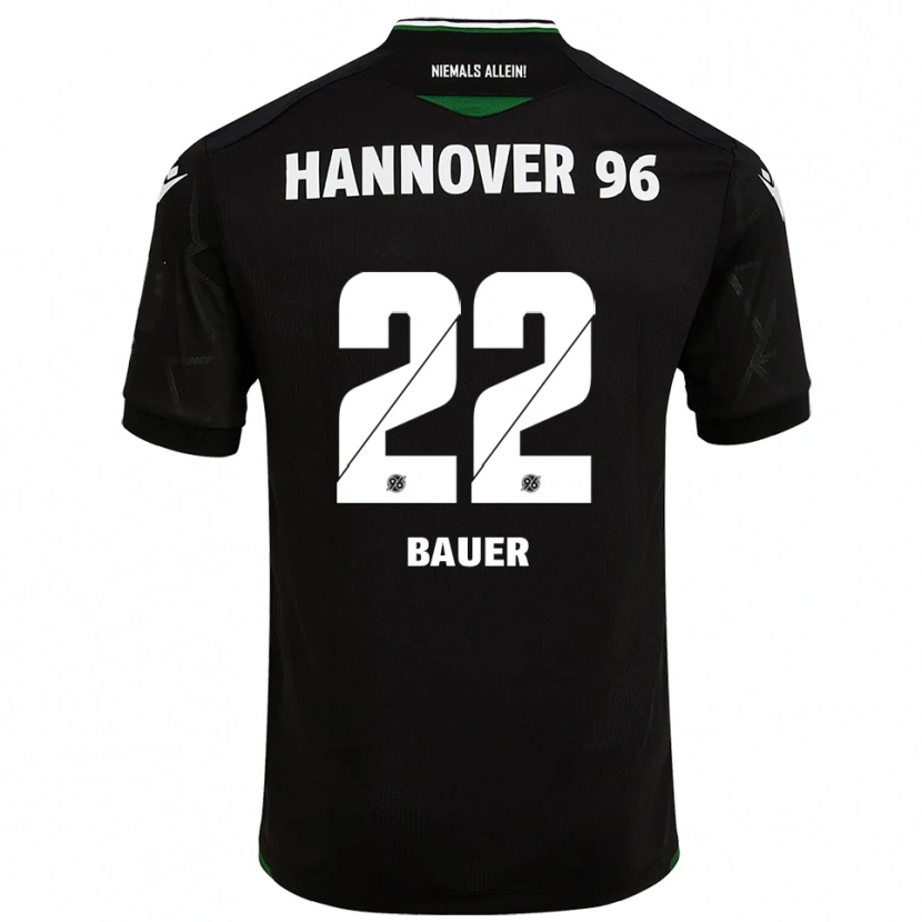 Danxen Herren Elias Bauer #22 Schwarz Grün Auswärtstrikot Trikot 2025/26 T-Shirt Österreich