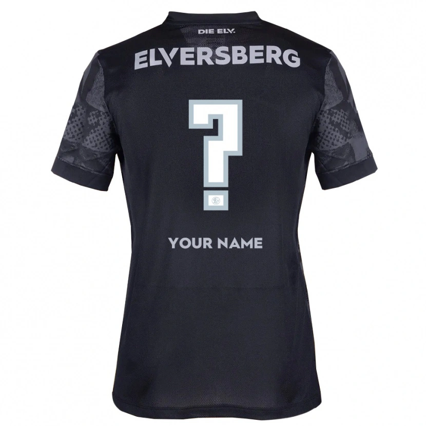 Danxen Herren Ihren Namen #0 Schwarz Grau Auswärtstrikot Trikot 2025/26 T-Shirt Österreich