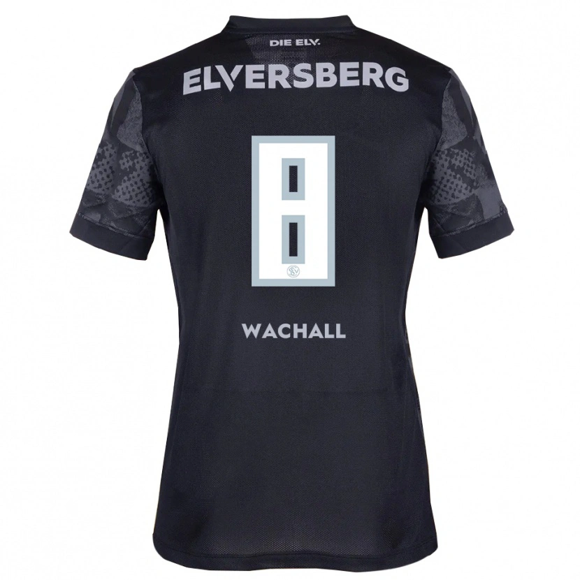 Danxen Herren Tim Wachall #8 Schwarz Grau Auswärtstrikot Trikot 2025/26 T-Shirt Österreich
