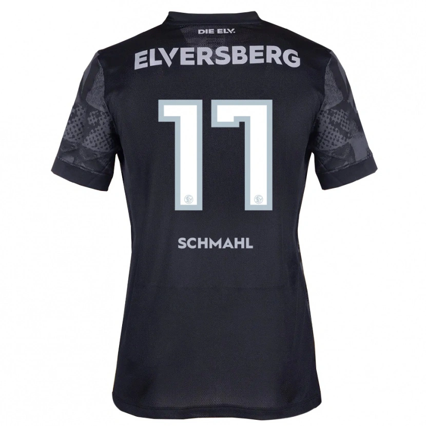 Danxen Herren Frederik Schmahl #17 Schwarz Grau Auswärtstrikot Trikot 2025/26 T-Shirt Österreich