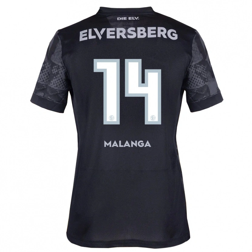 Danxen Herren Jarzinho Malanga #14 Schwarz Grau Auswärtstrikot Trikot 2025/26 T-Shirt Österreich