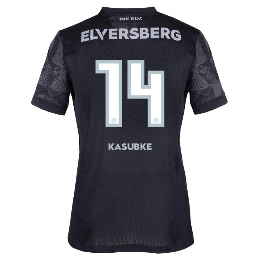 Danxen Herren Manuel Kasubke #14 Schwarz Grau Auswärtstrikot Trikot 2025/26 T-Shirt Österreich