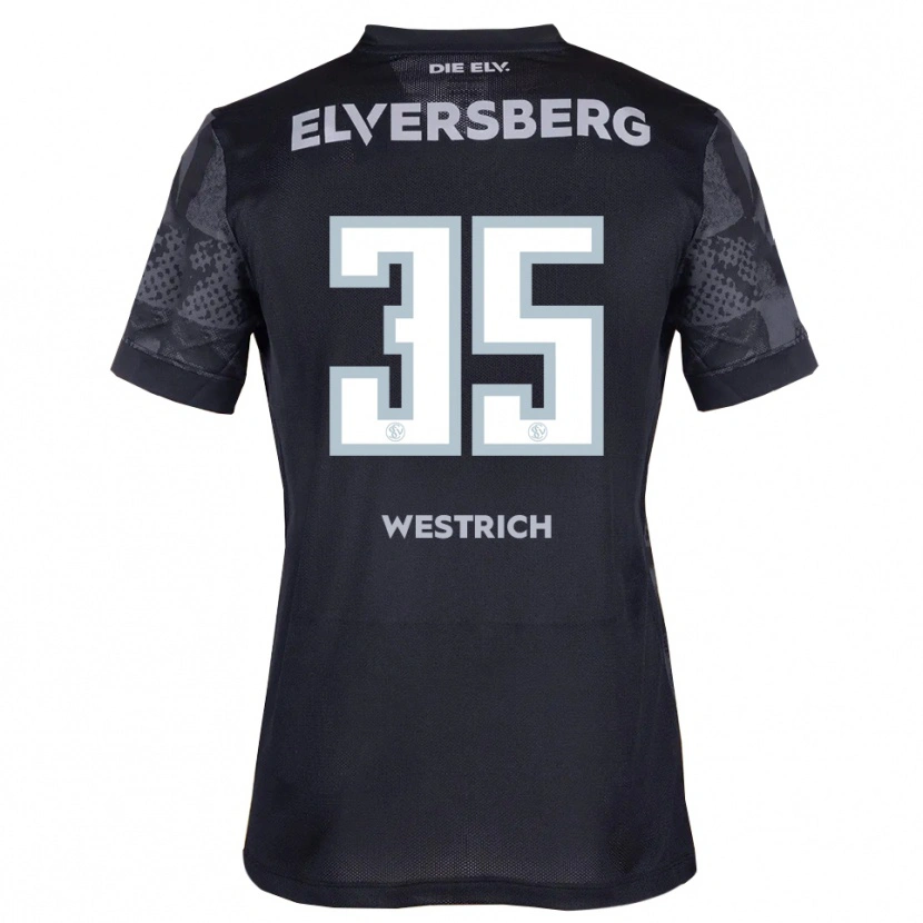 Danxen Herren Louis Westrich #35 Schwarz Grau Auswärtstrikot Trikot 2025/26 T-Shirt Österreich