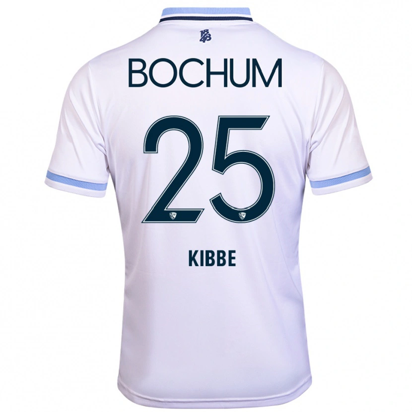 Danxen Herren Jaden Kibbe #25 Weiß Himmelblau Auswärtstrikot Trikot 2025/26 T-Shirt Österreich