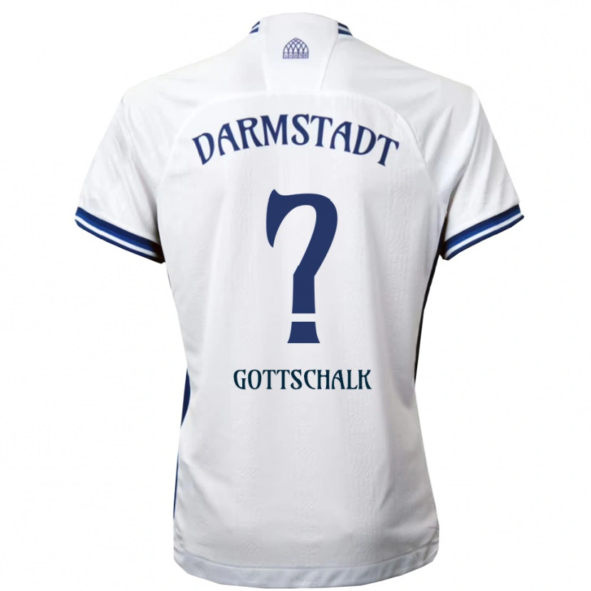 Danxen Herren Tian Gottschalk #0 Weiß Blau Auswärtstrikot Trikot 2025/26 T-Shirt Österreich