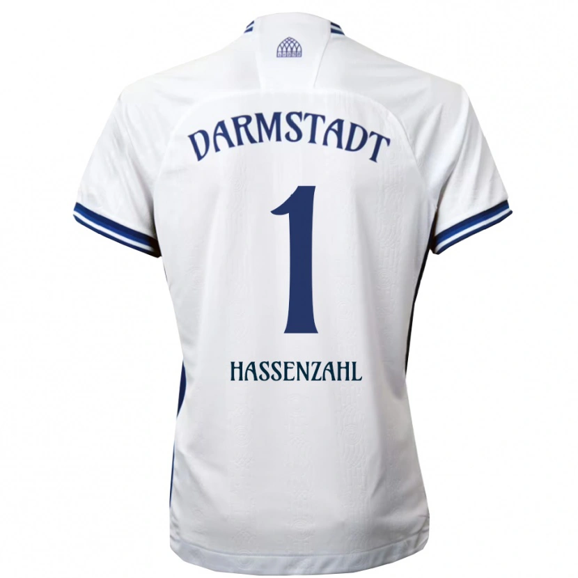 Danxen Herren Leon Hassenzahl #1 Weiß Blau Auswärtstrikot Trikot 2025/26 T-Shirt Österreich