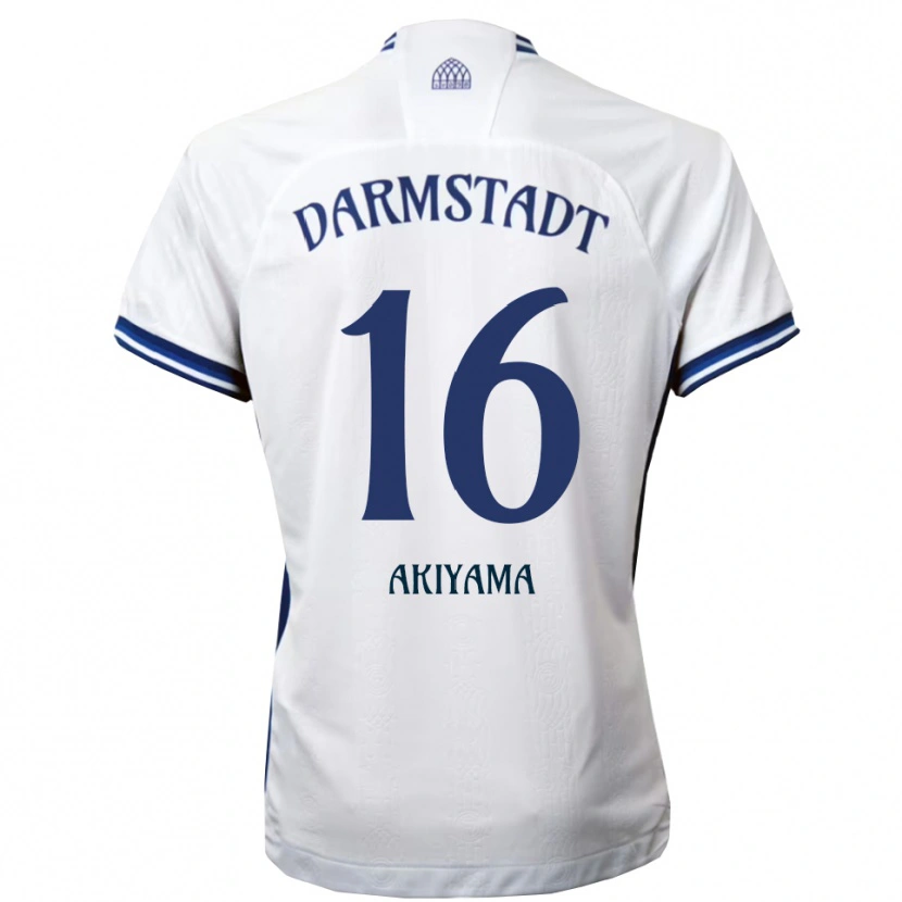 Danxen Herren Hiroki Akiyama #16 Weiß Blau Auswärtstrikot Trikot 2025/26 T-Shirt Österreich
