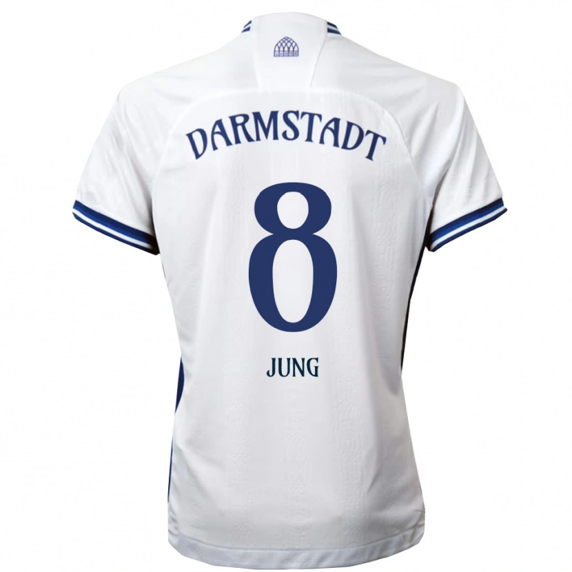 Danxen Herren Lennon Jung #8 Weiß Blau Auswärtstrikot Trikot 2025/26 T-Shirt Österreich