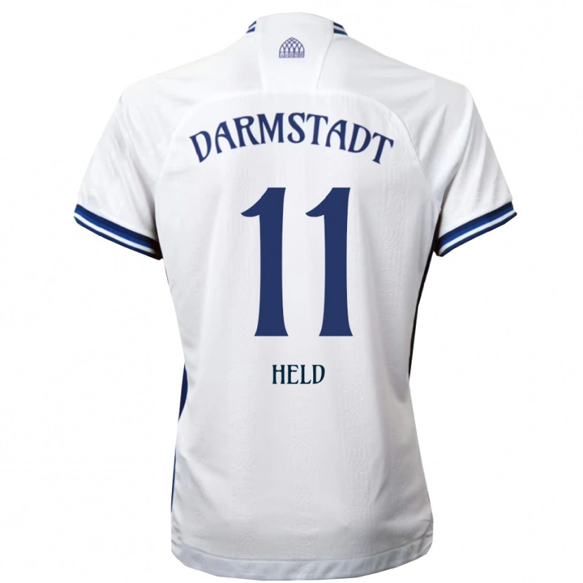 Danxen Herren Henry Held #11 Weiß Blau Auswärtstrikot Trikot 2025/26 T-Shirt Österreich