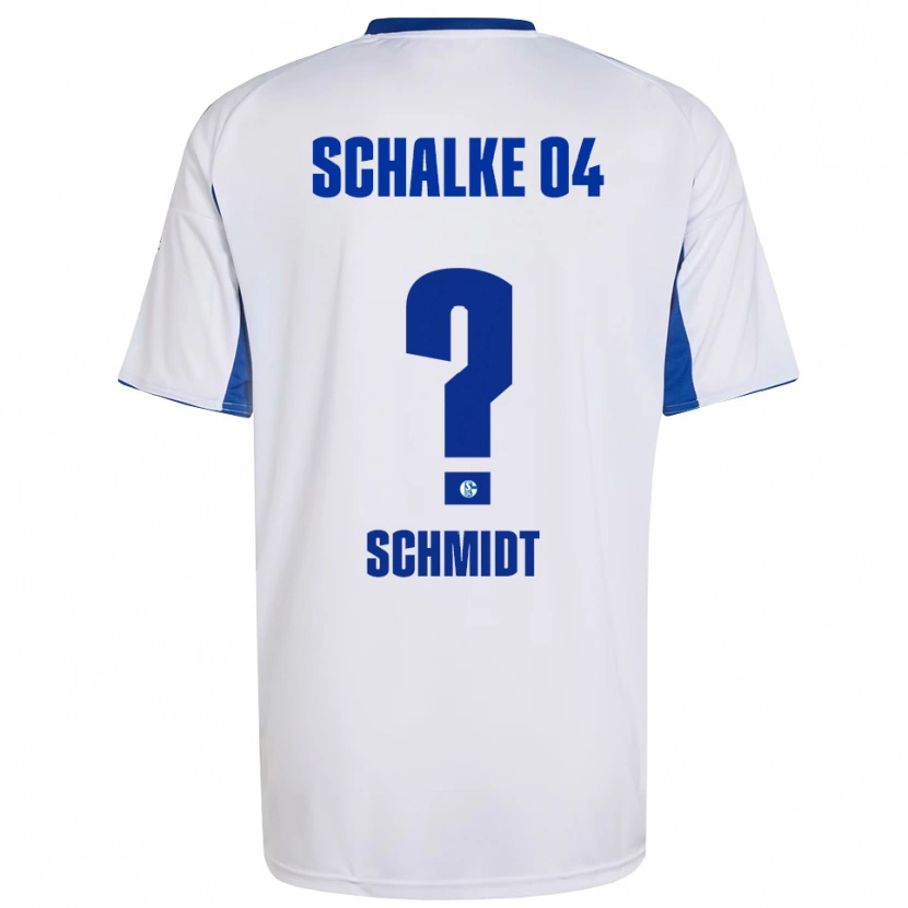 Danxen Herren Nele Schmidt #0 Weiß Blau Auswärtstrikot Trikot 2025/26 T-Shirt Österreich
