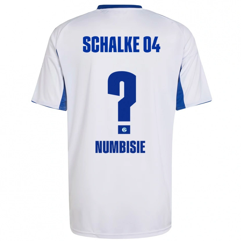 Danxen Herren Bruno Numbisie #0 Weiß Blau Auswärtstrikot Trikot 2025/26 T-Shirt Österreich
