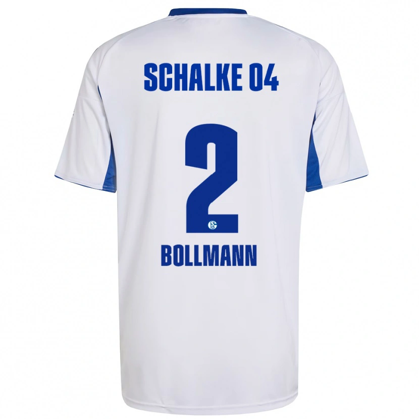 Danxen Herren Nathalie Bollmann #2 Weiß Blau Auswärtstrikot Trikot 2025/26 T-Shirt Österreich