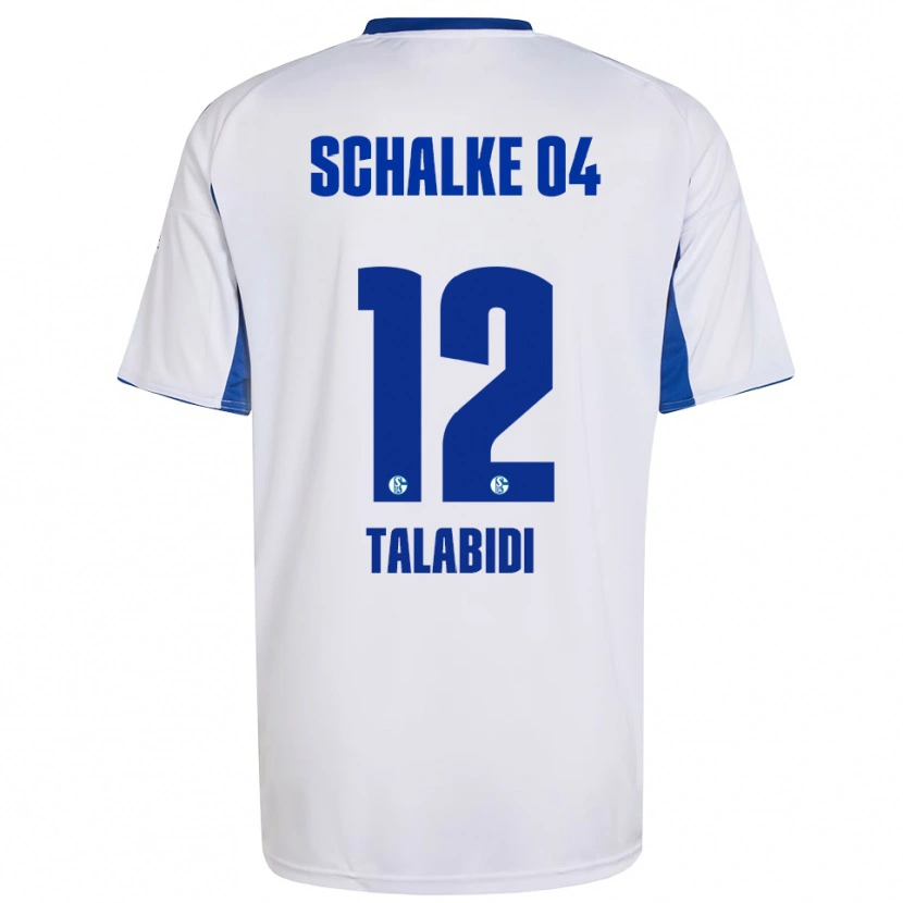 Danxen Herren Malik Talabidi #12 Weiß Blau Auswärtstrikot Trikot 2025/26 T-Shirt Österreich