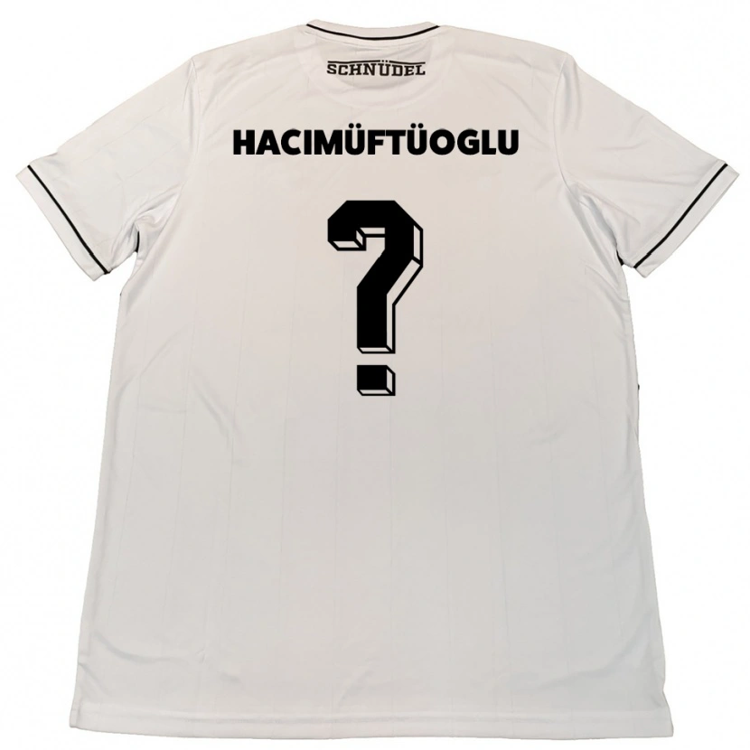 Danxen Herren Belinay Hacimüftüoglu #0 Weiß Schwarz Auswärtstrikot Trikot 2025/26 T-Shirt Österreich