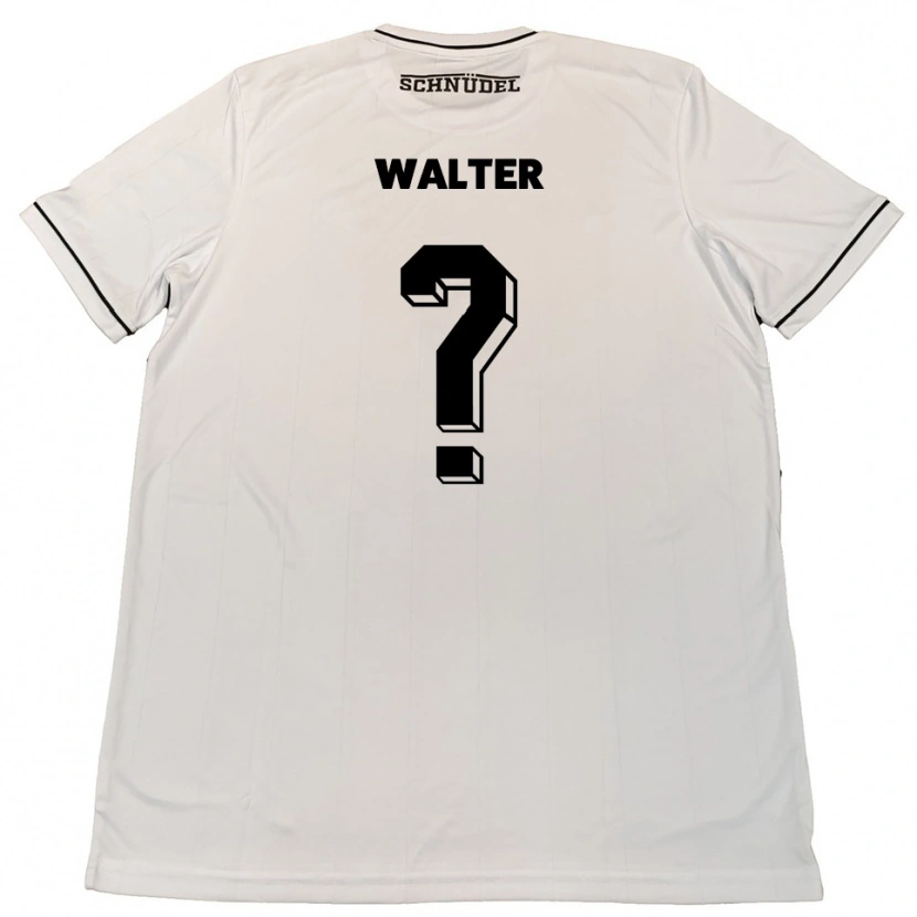 Danxen Herren Marilina Walter #0 Weiß Schwarz Auswärtstrikot Trikot 2025/26 T-Shirt Österreich